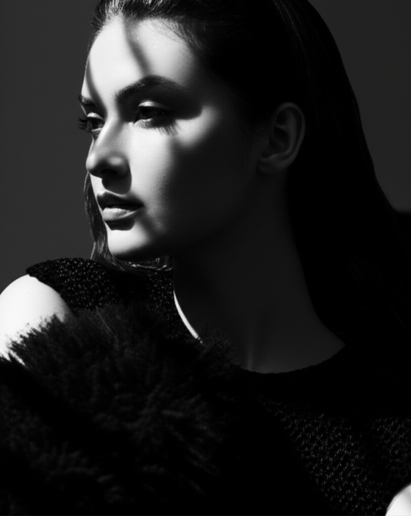 Sophia - Beauty and fashion model with natural elegance and soft features